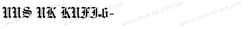 UUS UK KUFI_6字体转换